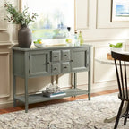 SAFAVIEH Milenija Oak Finish Storage Sideboard - 45.7 x 15 x 34 - 17Wx48Dx22H