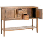 SAFAVIEH Milenija Oak Finish Storage Sideboard - 45.7 x 15 x 34 - 17Wx48Dx22H