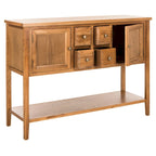 SAFAVIEH Milenija Oak Finish Storage Sideboard - 45.7 x 15 x 34 - 17Wx48Dx22H