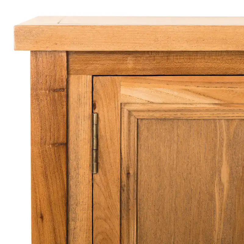 SAFAVIEH Milenija Oak Finish Storage Sideboard - 45.7 x 15 x 34 - 17Wx48Dx22H