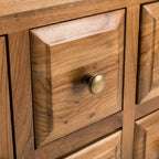 SAFAVIEH Milenija Oak Finish Storage Sideboard - 45.7 x 15 x 34 - 17Wx48Dx22H