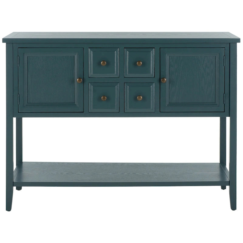 SAFAVIEH Milenija Oak Finish Storage Sideboard - 45.7 x 15 x 34 - 17Wx48Dx22H