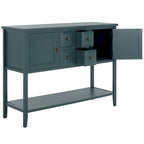 SAFAVIEH Milenija Oak Finish Storage Sideboard - 45.7 x 15 x 34 - 17Wx48Dx22H