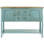 SAFAVIEH Milenija Oak Finish Storage Sideboard - 45.7 x 15 x 34 - 17Wx48Dx22H