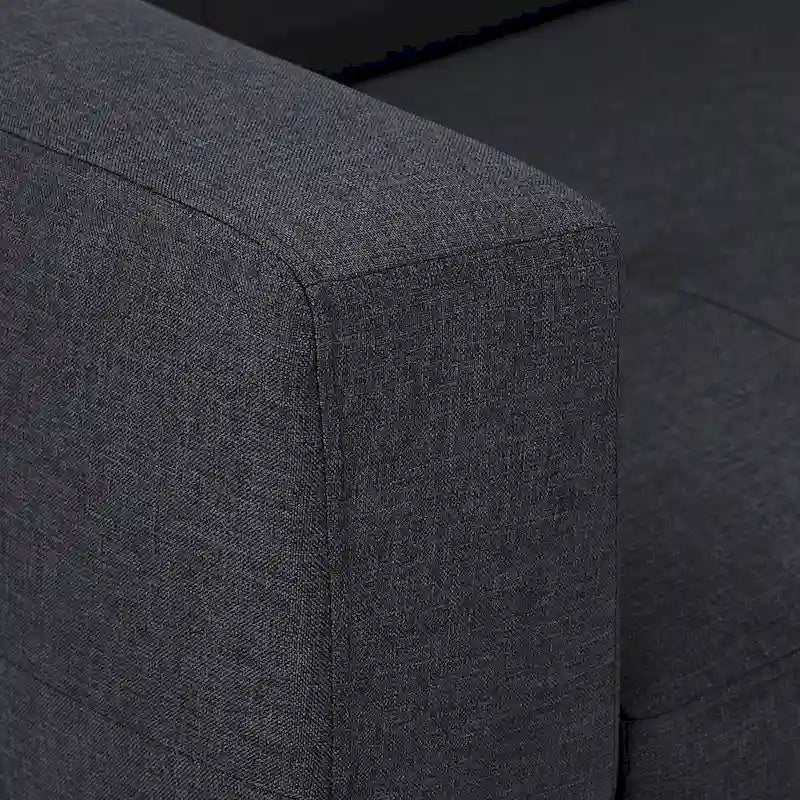 Palatka Full 80 Wide Tufted Fabric Convertible Futon by iNSPIRE Q Classic