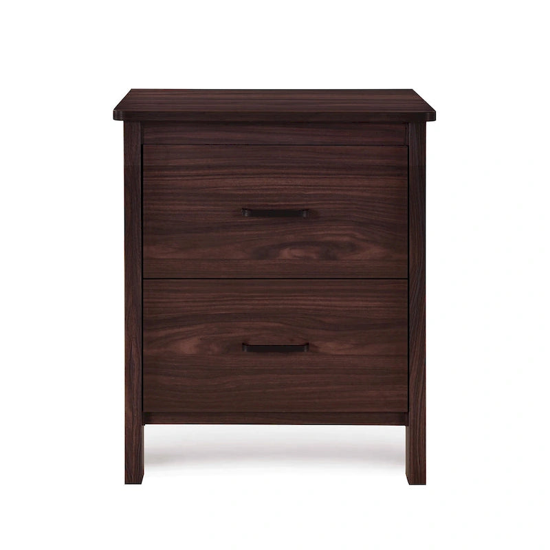 Olimont Faux Wood 2 Drawer Nightstands (Set of 2) by Christopher Knight Home