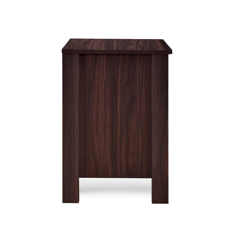 Olimont Faux Wood 2 Drawer Nightstands (Set of 2) by Christopher Knight Home