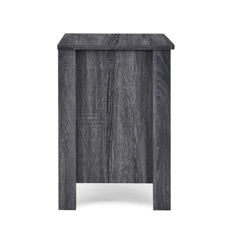 Olimont Faux Wood 2 Drawer Nightstands (Set of 2) by Christopher Knight Home