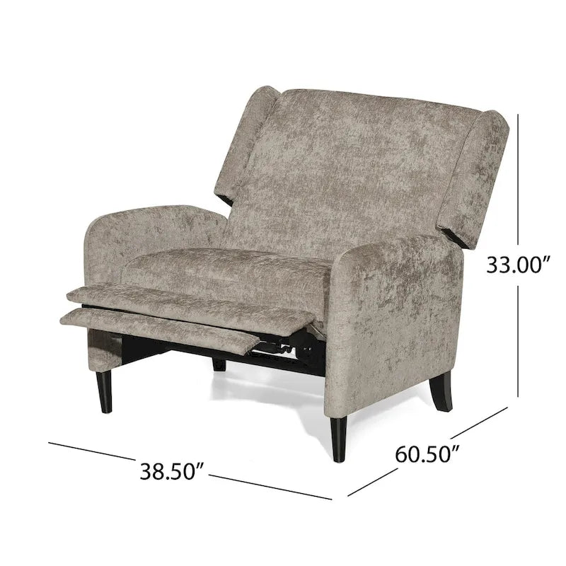 Drache Oversized Pushback Recliner by Christopher Knight Home