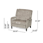 Drache Oversized Pushback Recliner by Christopher Knight Home