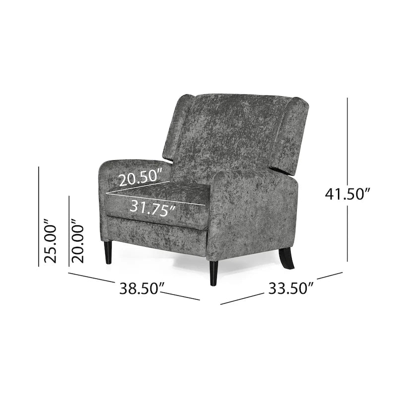 Drache Oversized Pushback Recliner by Christopher Knight Home