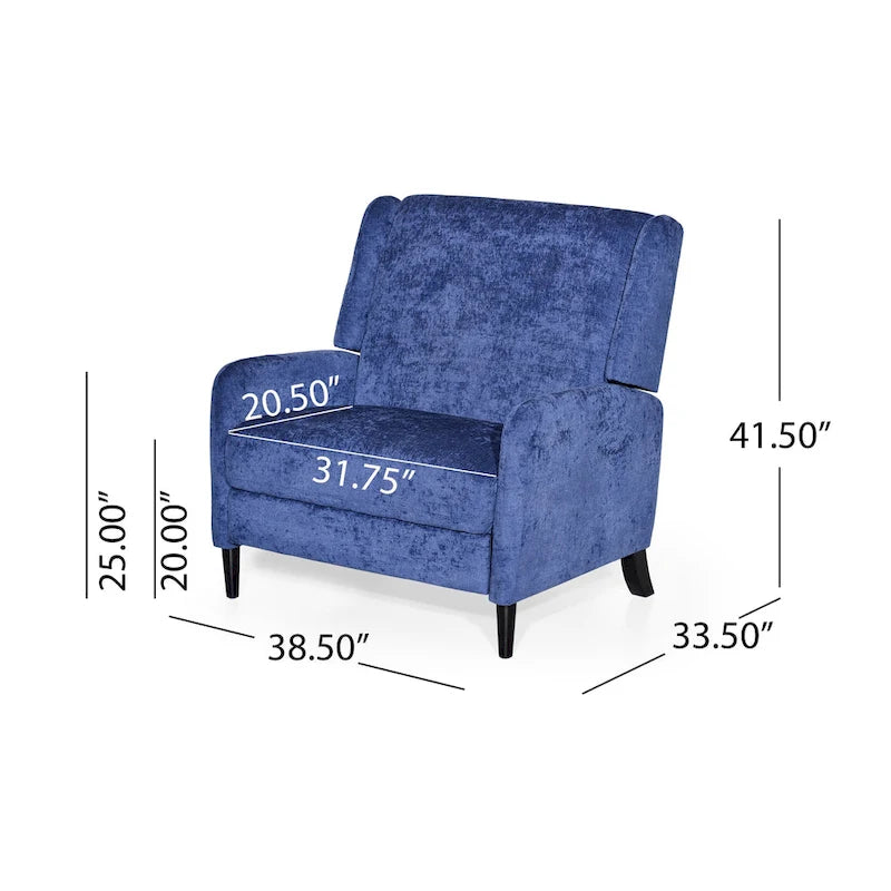 Drache Oversized Pushback Recliner by Christopher Knight Home