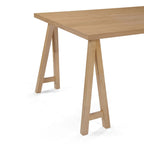 Chazz Mid-Century Modern 7 Piece Dining Set with A-Frame Table by Christopher Knight Home