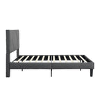 Full Size Upholstered Platform Bed Frame With Headboard