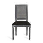 Regina Wood and Cane Upholstered Dining Chair (Set of 4) by Christopher Knight Home