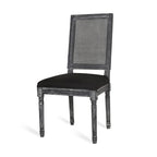 Regina Wood and Cane Upholstered Dining Chair (Set of 4) by Christopher Knight Home