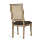 Regina Wood and Cane Upholstered Dining Chair (Set of 4) by Christopher Knight Home
