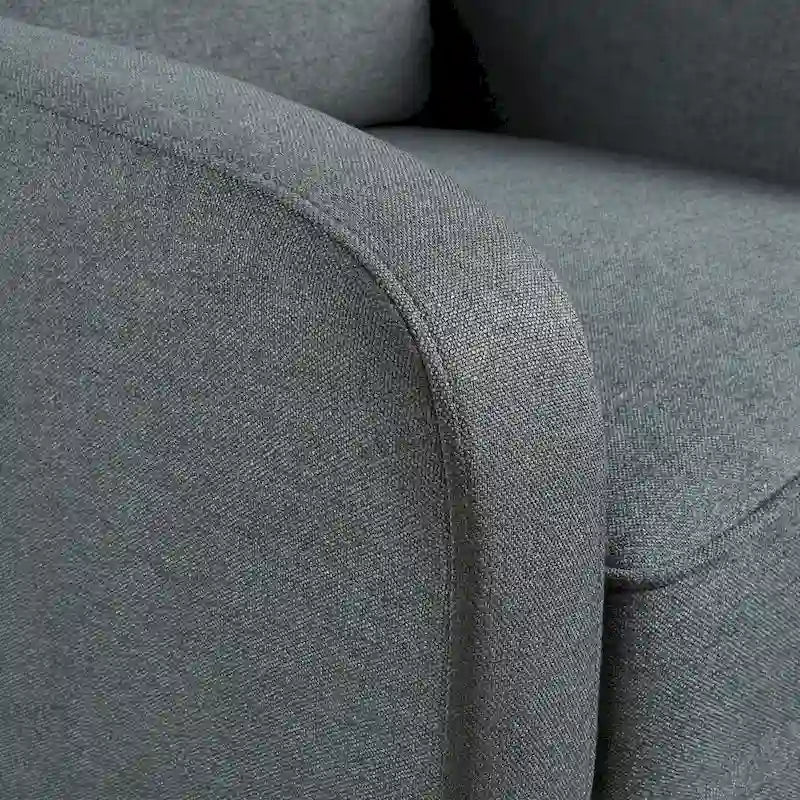 Nievis Tufted Fabric Recliner by Christopher Knight Home