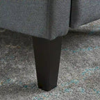 Nievis Tufted Fabric Recliner by Christopher Knight Home