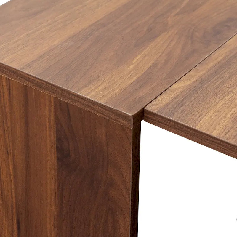 Multifunctional extendable console table