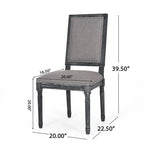 Remuda Upholstered 5 Piece Circular Dining Set by Christopher Knight Home