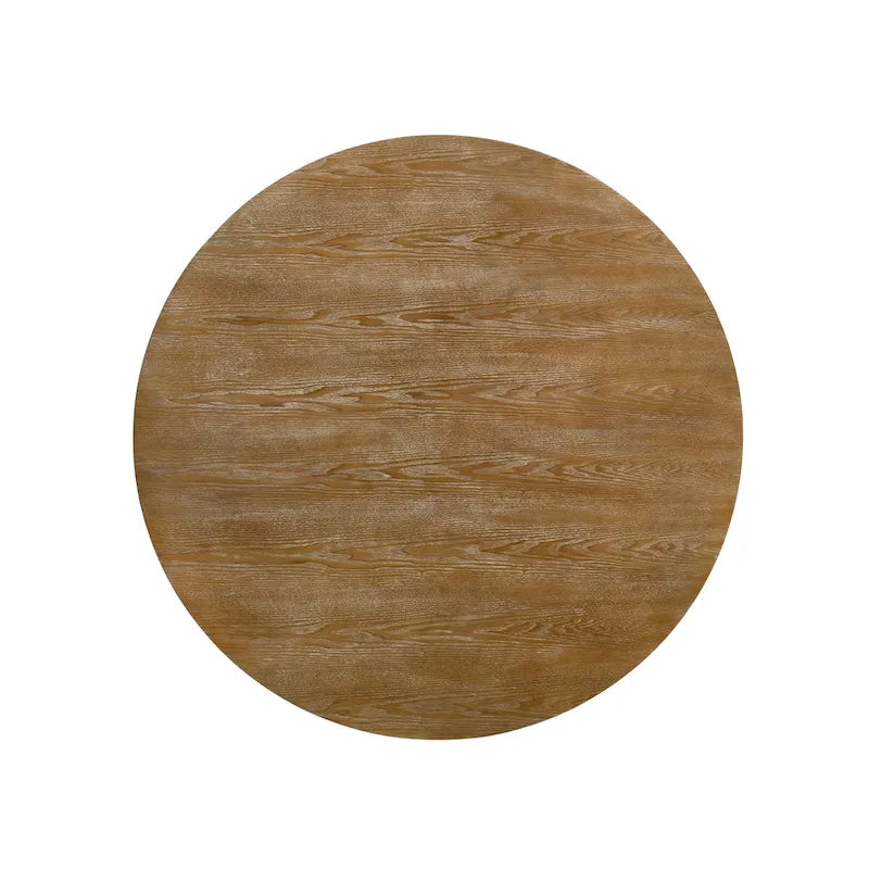 Remuda Wood and Cane Upholstered 5 Piece Circular Dining Set by Christopher Knight Home