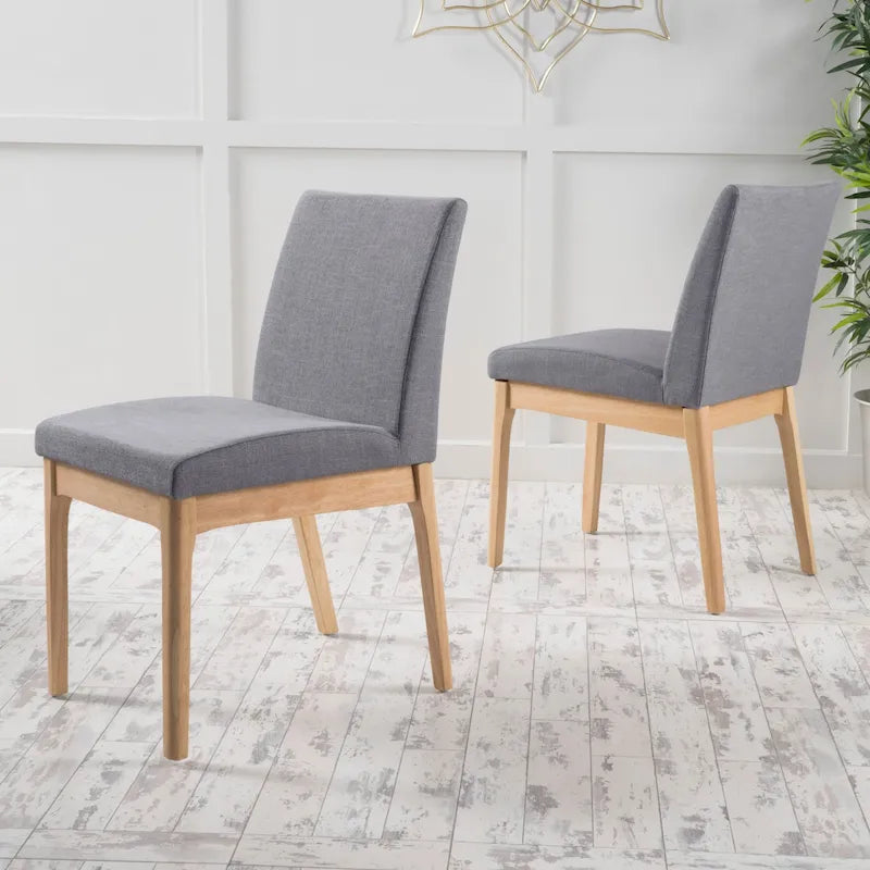 Christopher Knight Home Kwame Upholstered Dining Chairs (Set of 2) - N/A