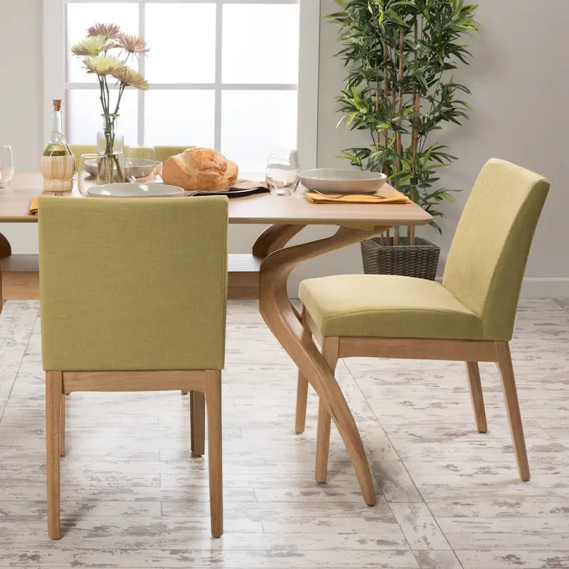 Christopher Knight Home Kwame Upholstered Dining Chairs (Set of 2) - N/A