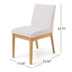 Christopher Knight Home Kwame Upholstered Dining Chairs (Set of 2) - N/A