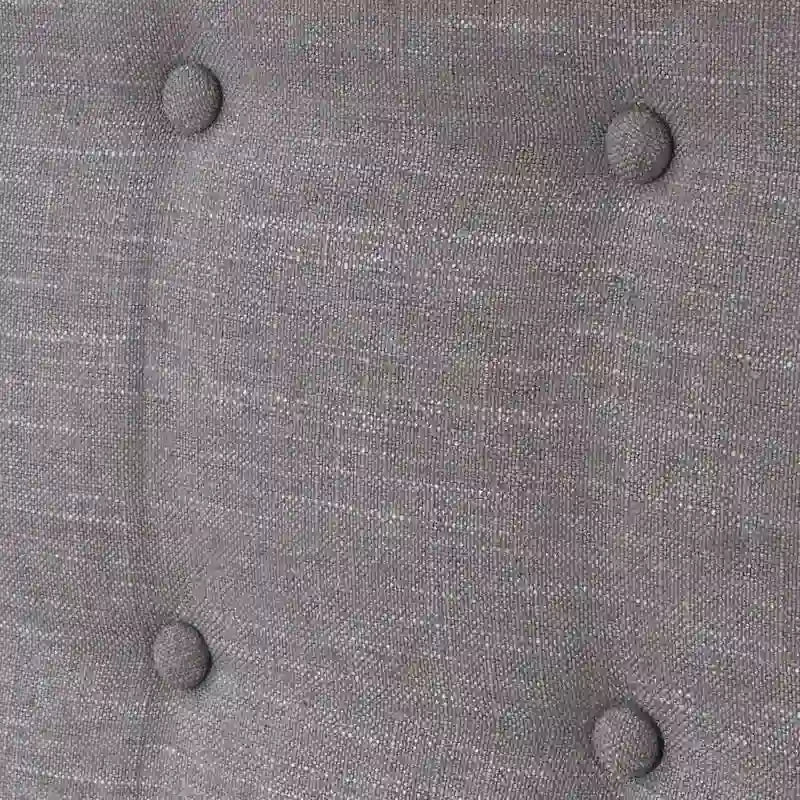 Kendrah Adjustable Full/Queen Wing-back Studded Fabric Headboard by Christopher Knight Home
