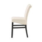 Lisette 41-inch Leather Counter Stool (Set of 2) by Christopher Knight Home