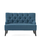 Nicole Polyester Blend Fabric Settee by Christopher Knight Home - 29.25L x 43.75W x 30.50H