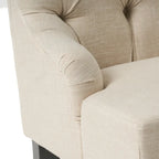 Nicole Polyester Blend Fabric Settee by Christopher Knight Home - 29.25L x 43.75W x 30.50H