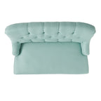 Nicole Polyester Blend Fabric Settee by Christopher Knight Home - 29.25L x 43.75W x 30.50H