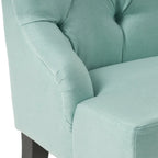 Nicole Polyester Blend Fabric Settee by Christopher Knight Home - 29.25L x 43.75W x 30.50H