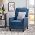 Cecelia Traditional Fabric Pushback Recliner by Christopher Knight Home