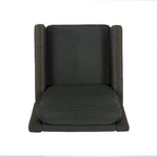 Cecelia Traditional Fabric Pushback Recliner by Christopher Knight Home