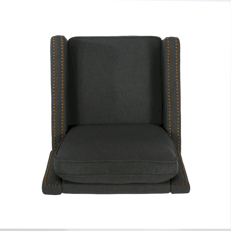 Cecelia Traditional Fabric Pushback Recliner by Christopher Knight Home