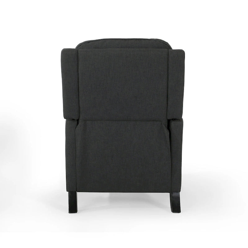 Cecelia Traditional Fabric Pushback Recliner by Christopher Knight Home