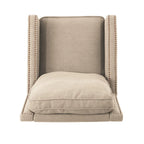 Cecelia Traditional Fabric Pushback Recliner by Christopher Knight Home