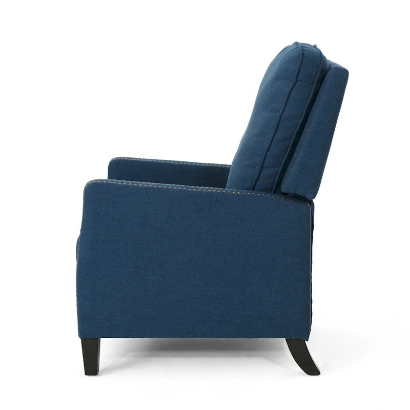 Cecelia Traditional Fabric Pushback Recliner by Christopher Knight Home