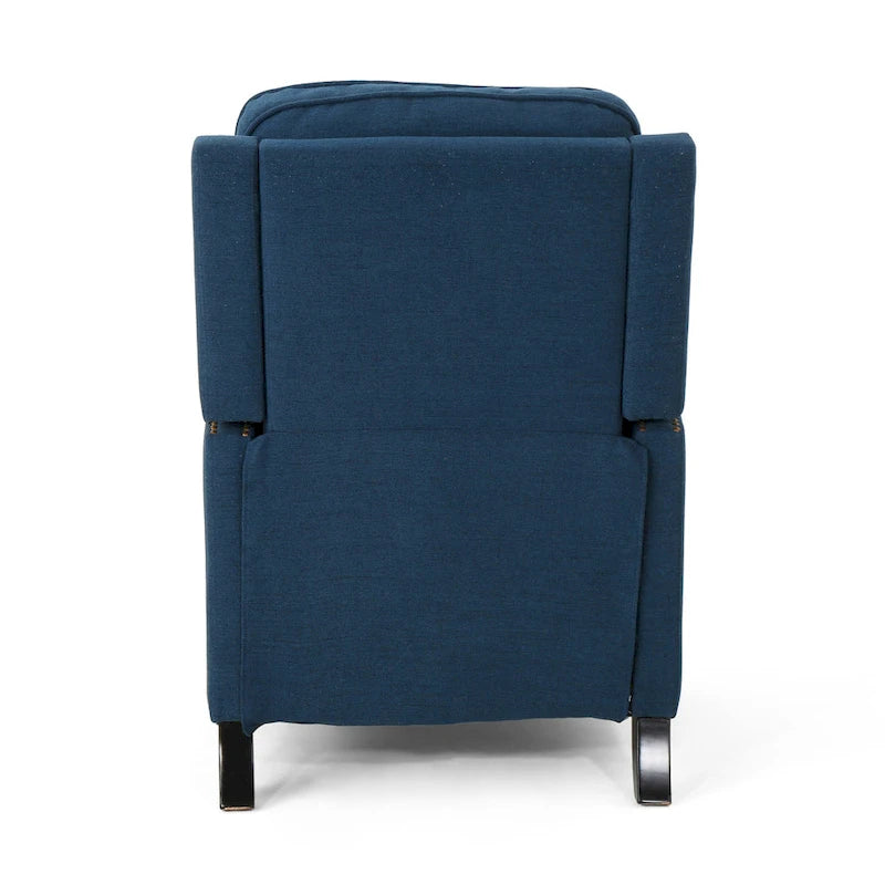 Cecelia Traditional Fabric Pushback Recliner by Christopher Knight Home