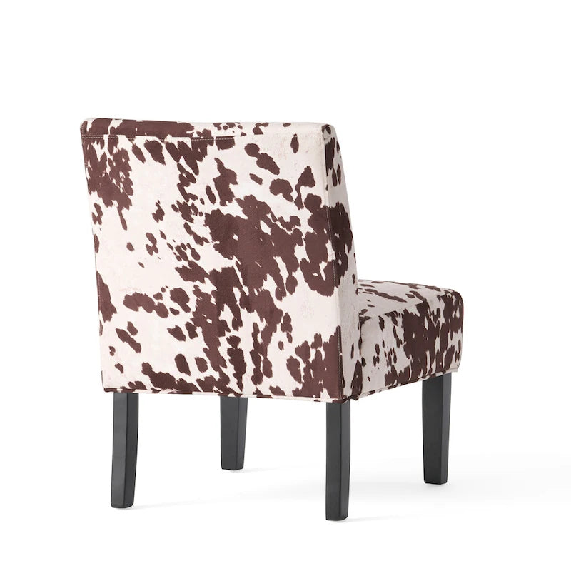 Saloon Contemporary Fabric Slipper Accent Chair (Set of 2) by Christopher Knight Home