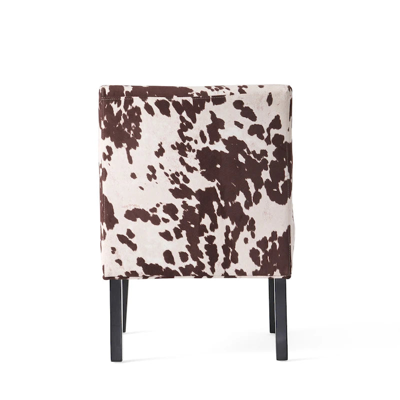 Saloon Contemporary Fabric Slipper Accent Chair (Set of 2) by Christopher Knight Home
