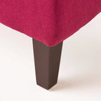 Zahra Tufted Fabric Storage Ottoman by Christopher Knight Home