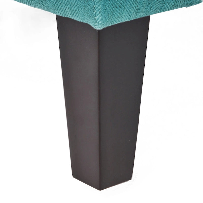 Zahra Tufted Fabric Storage Ottoman by Christopher Knight Home