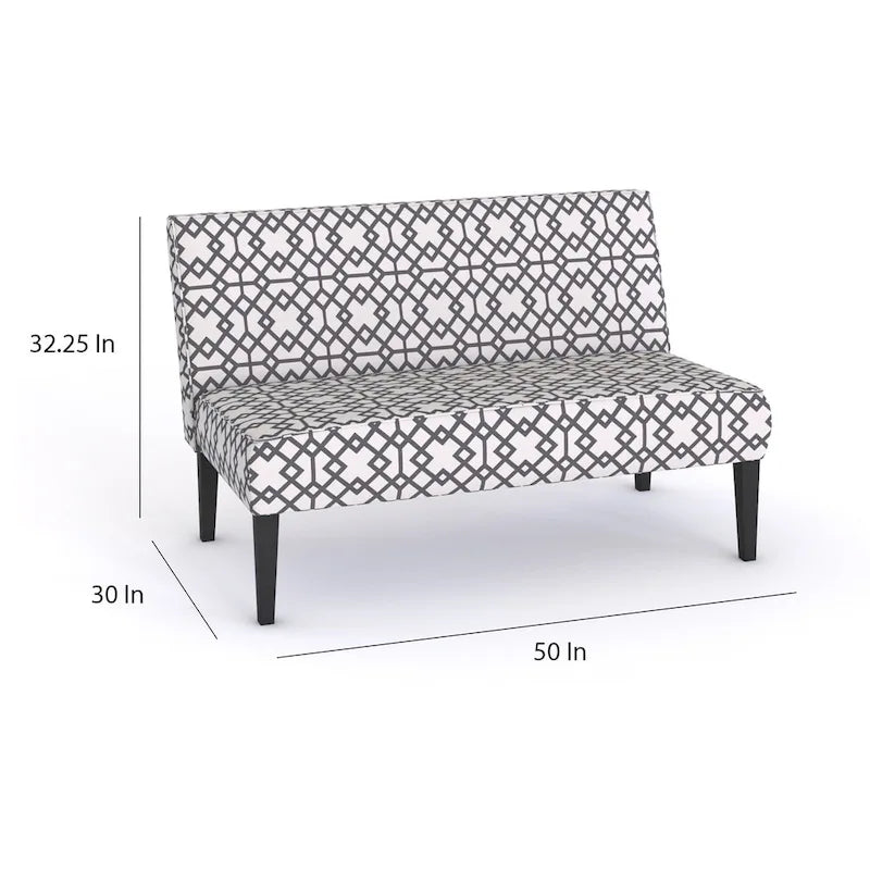 Christopher Knight Home Morton Geometric Pattern Fabric Loveseat