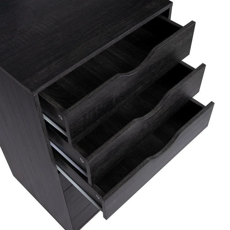 7-Drawer Office Storage Rolling File Cabinet , Mobile Desk Filing Drawer Unit with Swivel Casters, Craft Storage for Home,Office