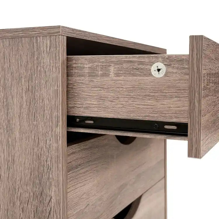 7-Drawer Office Storage Rolling File Cabinet , Mobile Desk Filing Drawer Unit with Swivel Casters, Craft Storage for Home,Office