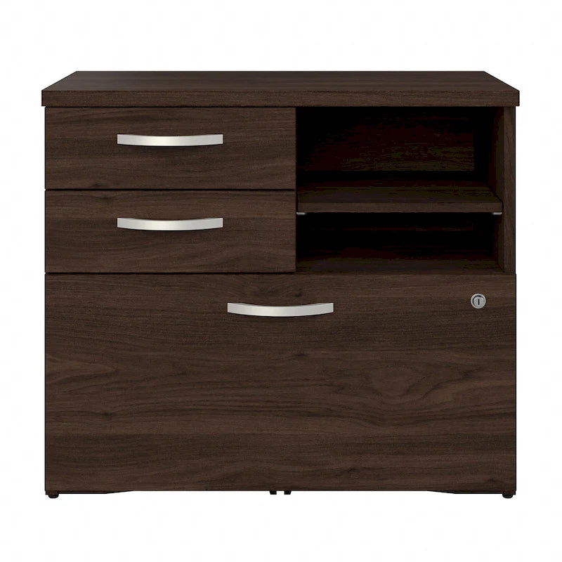 Hybrid Office Storage Cabinet with Drawers by Bush Business Furniture